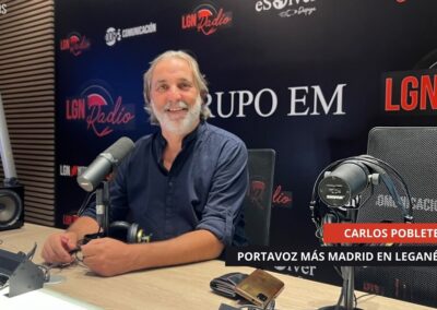 02/09/2025 – CARLOS POBLETE – PORTAVOZ MÁS MADRID EN LEGANÉS