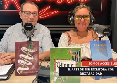09/09/2025 – SOMOS ACCESIBLES – EL ARTE DE SER ESCRITORA CON DISCAPACIDAD