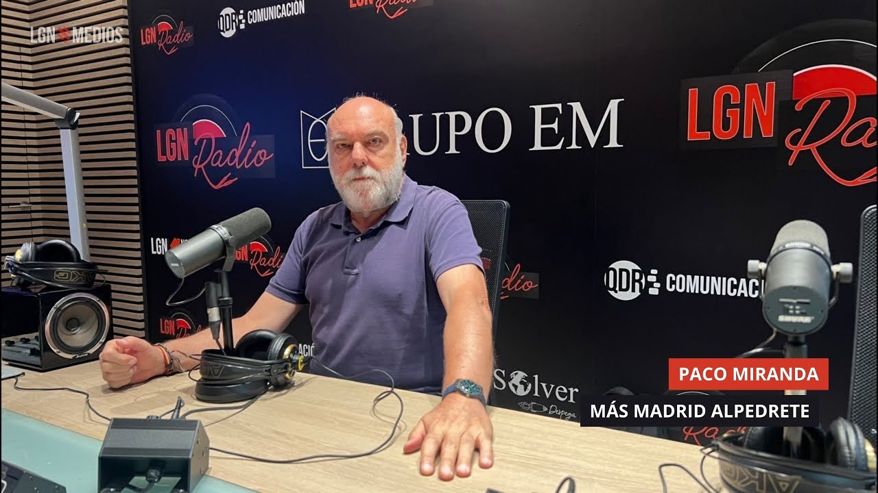 12/09/2025 - PACO MIRANDA - MÁS MADRID ALPEDRETE