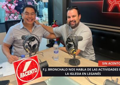 15/09/2025 – SIN ACENTO CON EL SACERDOTE F.J. BRONCHALO – LAS ACTIVIDADES DE LA IGLESIA EN LEGANÉS