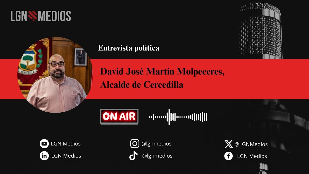 16/09/2025 - DAVID JOSÉ MARTÍN MOLPECERES - ALCALDE DE CERCEDILLA