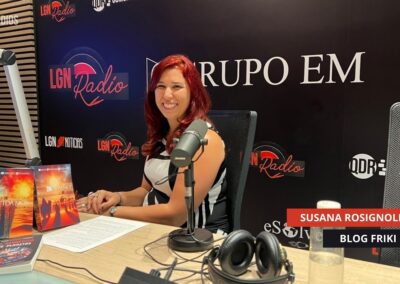 16/09/2025 – SUSANA ROSSIGNOLI NOS HABLA DE “BLOG FRIKI” Y DE SUS ÚLTIMAS CREACIONES COMO ESCRITORA