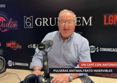 22/09/2025 – UN CAFÉ CON ANTONIO – PULSERAS ANTIMALTRATO INSERVIBLES