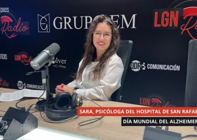 23/09/2025 – SARA GARCÍA, PSICÓLOGA – DÍA MUNDIAL DEL ALZHEIMER
