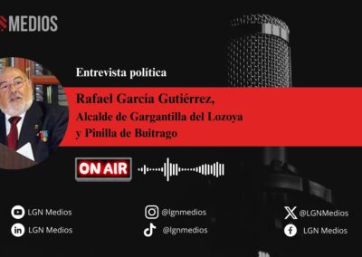 24/09/2025 RAFAEL GARCÍA GUTIÉRREZ, ALCALDE DE GARGANTILLA DEL LOZOYA y PINILLA DE BUITRAGO