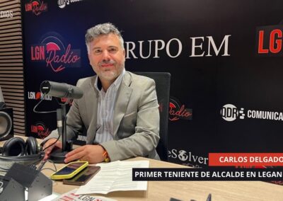 25/09/2025 – CARLOS DELGADO – PRIMER TENIENTE DE ALCALDE EN LEGANÉS