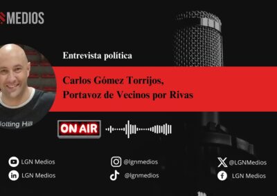 25/09/2025 CARLOS GÓMEZ TORRIJOS – PORTAVOZ DE VECINOS POR RIVAS