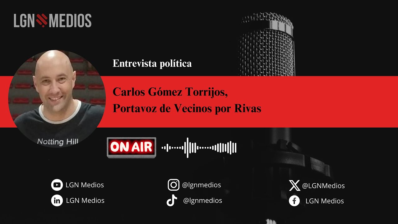 25/09/2025 CARLOS GÓMEZ TORRIJOS - PORTAVOZ DE VECINOS POR RIVAS