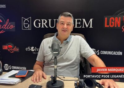 25/09/2025 – JAVIER MÁRQUEZ – PORTAVOZ PSOE LEGANÉS