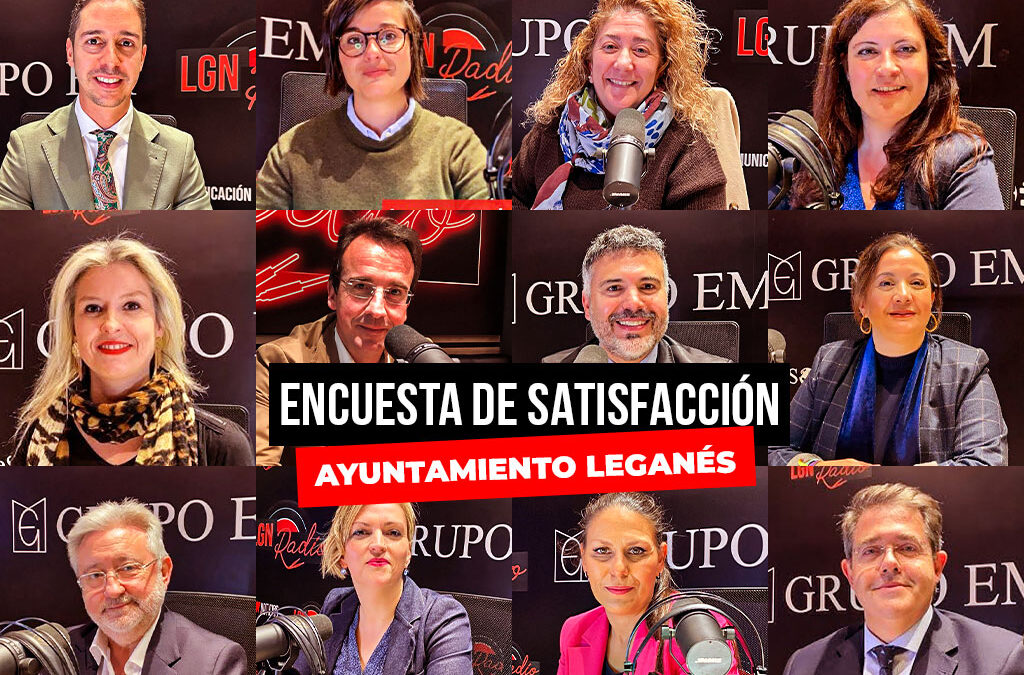 ENCUESTA DE SATISFACCIÓN (CONCEJALES DEL AYUNTAMIENTO DE LEGANÉS 2023 – 2027)