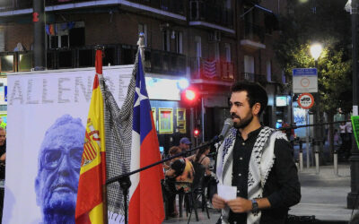 Más de 200 personas asisten al homenaje a Salvador Allende en Leganés