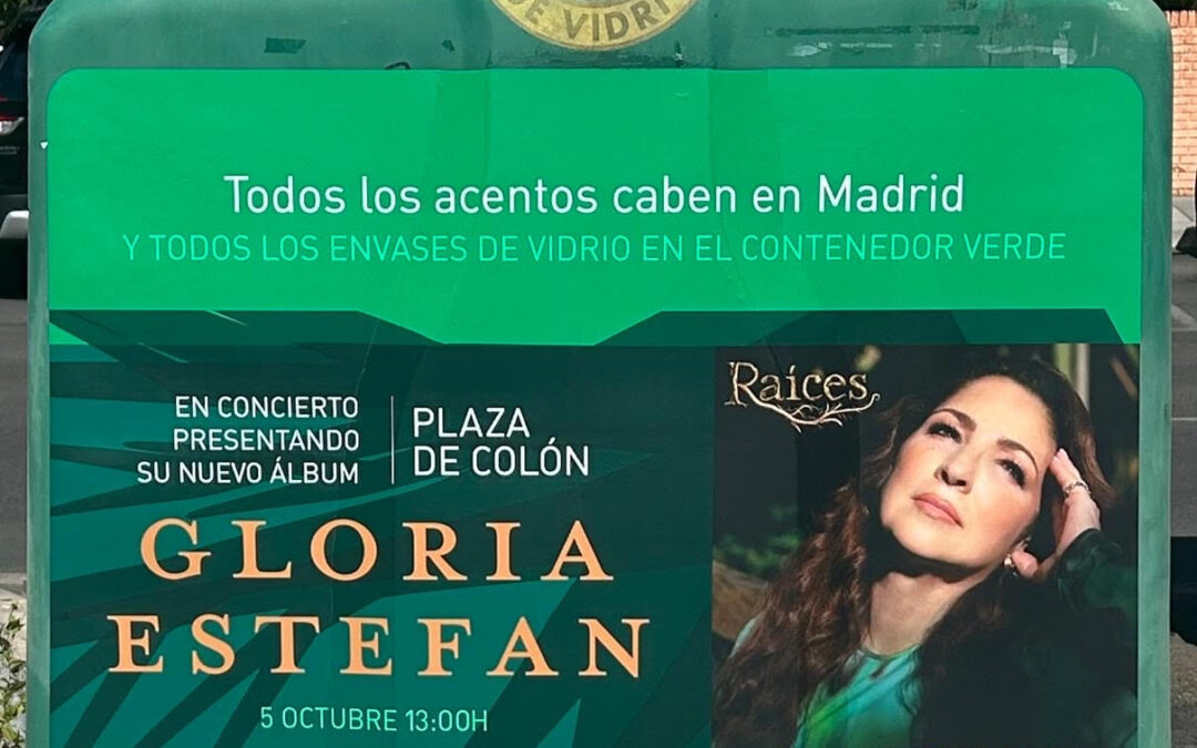 Leganés y Ecovidrio lanzan una campaña de reciclaje vinculada al concierto de Gloria Estefan