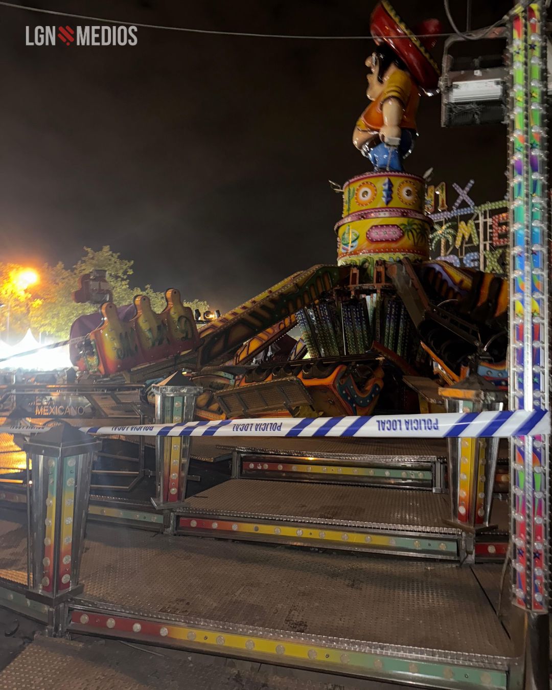 SofíaSancho_Cuatro heridos leves en el "Mexicano" de la feria de San Nicasio, Leganés