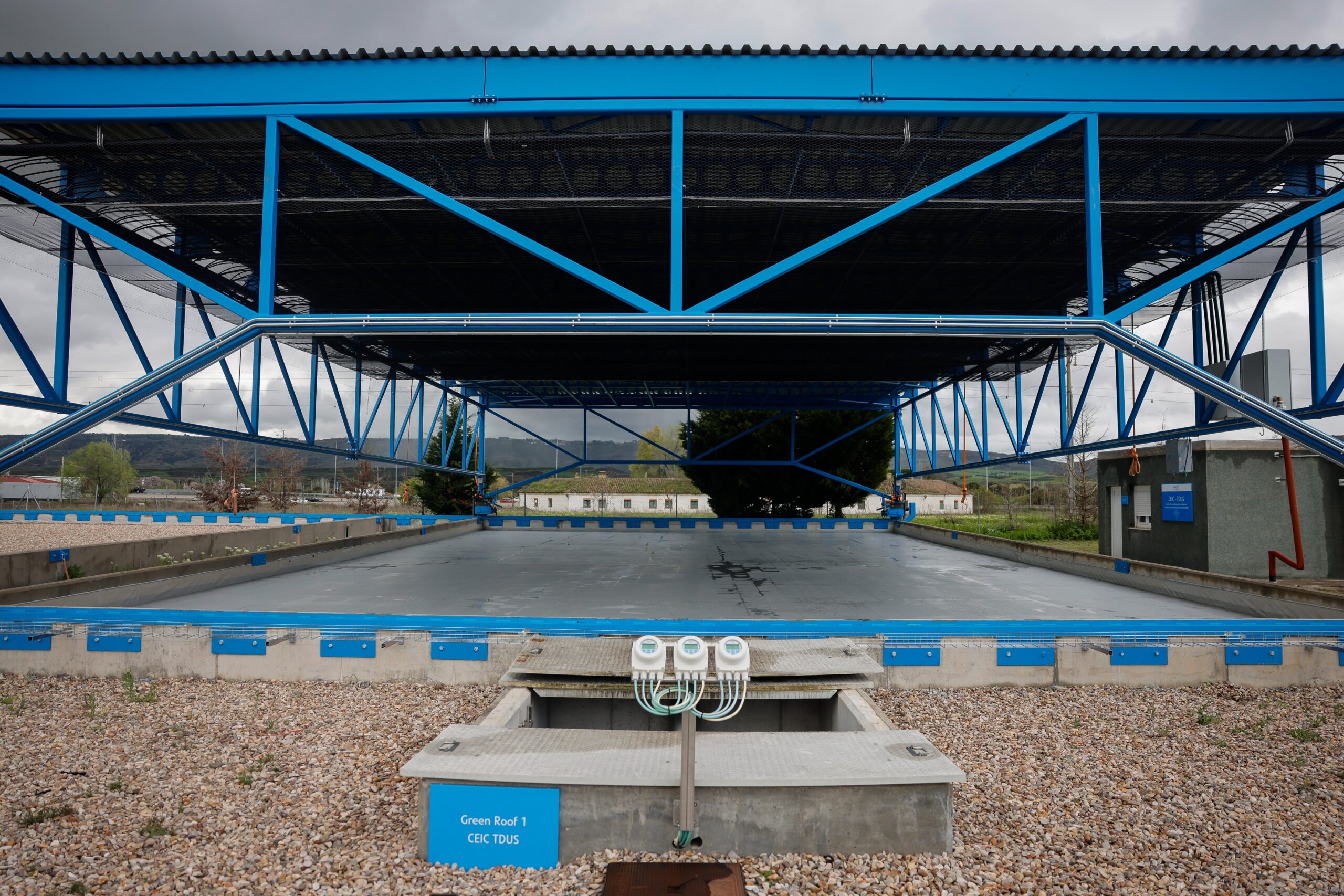 El Canal de Isabel II ha invertido 1,3 millones en esta instalación pionera en Europa que analiza tecnologías de drenaje sostenible.