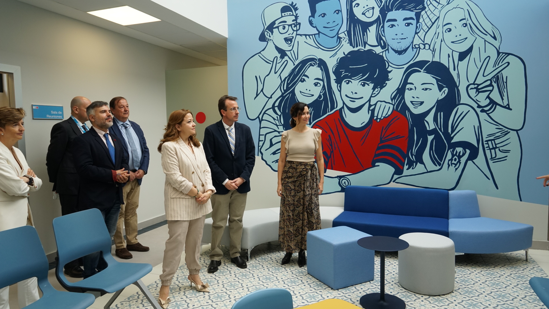 PrensaLeganés_Ayuso y Recuenco inauguran el nuevo centro de salud mental infanto-juvenil de Leganés