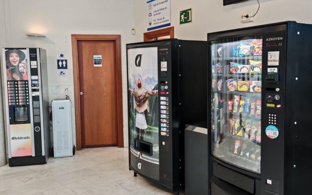 Leganés aprueba la instalación de 52 máquinas vending en dependencias municipales