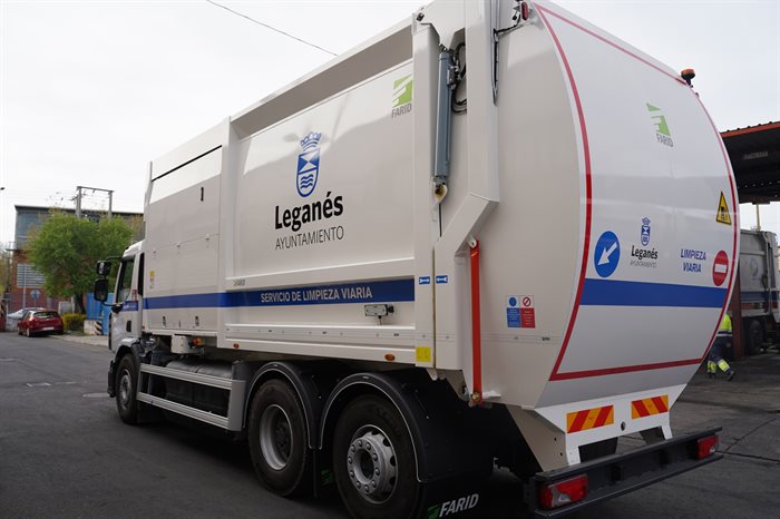 Leganés mejora su limpieza urbana con el nuevo contrato de recogida y mantenimiento