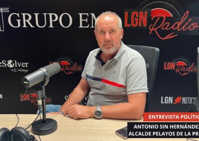 13/10/2025 – ENTREVISTA POLÍTICA – ANTONIO SIN HERNÁNDEZ, ALCALDE PELAYOS DE LA PRESA