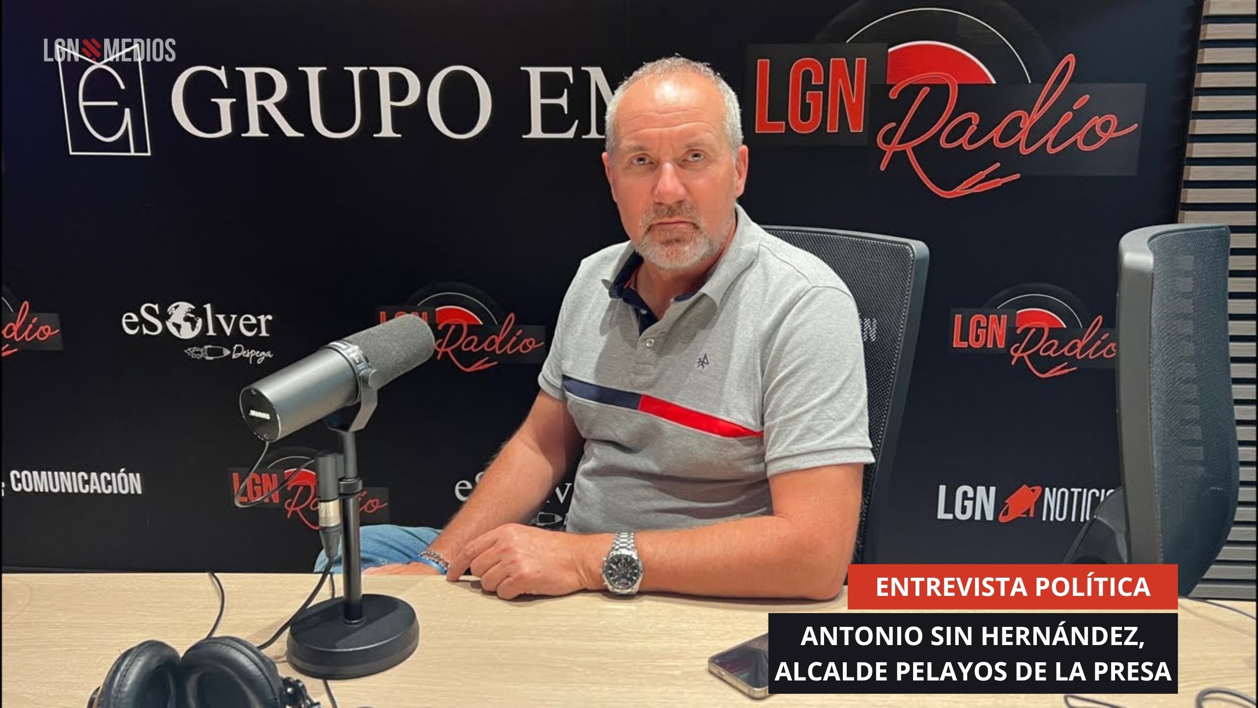 13/10/2025 - ENTREVISTA POLÍTICA - ANTONIO SIN HERNÁNDEZ, ALCALDE PELAYOS DE LA PRESA