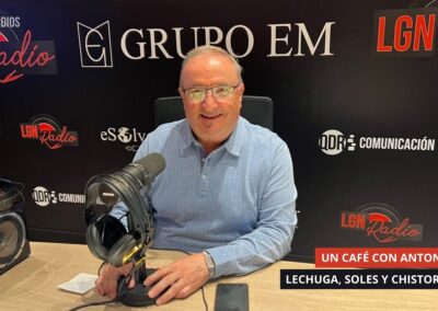 13/10/2025 – UN CAFÉ CON ANTONIO – LECHUGA, SOLES Y CHISTORRA
