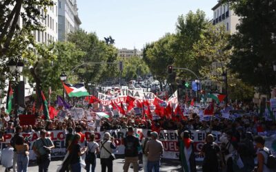 Jornada de huelga en España moviliza a miles en apoyo a Palestina