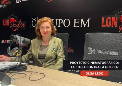 15/10/25 – PROYECTO CINEMATOGRÁFICO: CULTURA CONTRA LA GUERRA – OLGA LEDO