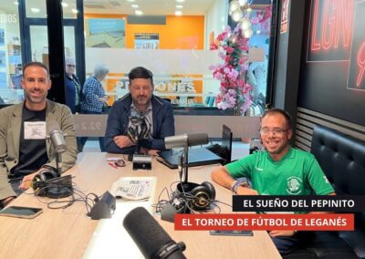 16/10/2025 – EL SUEÑO DE PEPINITO – EL TORNEO DE FÚTBOL DE LEGANÉS