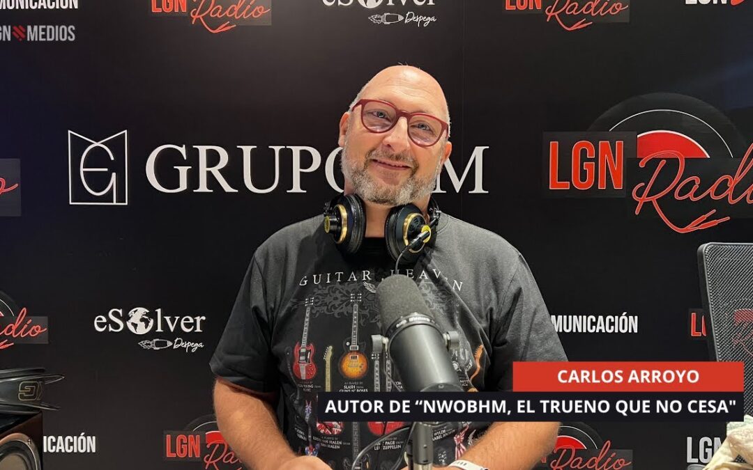 30/09/2025 – CARLOS ARROYO NOS PRESENTA SU NUEVO LIBRO: “NWOBHM, El trueno que no cesa”