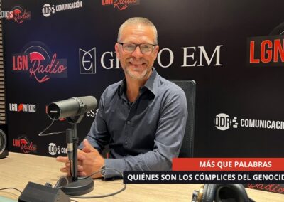 02/10/2025 – MÁS QUE PALABRAS – QUIÉNES SON LOS CÓMPLICES DEL GENOCIDIO