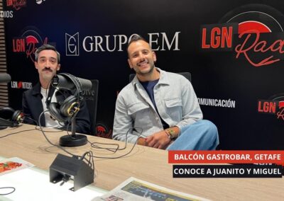 06/10/2025 – BALCÓN GASTROBAR, GETAFE – CONOCE A MIGUEL Y JUANITO