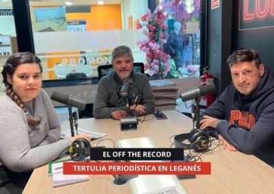 28/10/2025 – EL OFF THE RECORD – TERTULIA DE PERIODISTA
