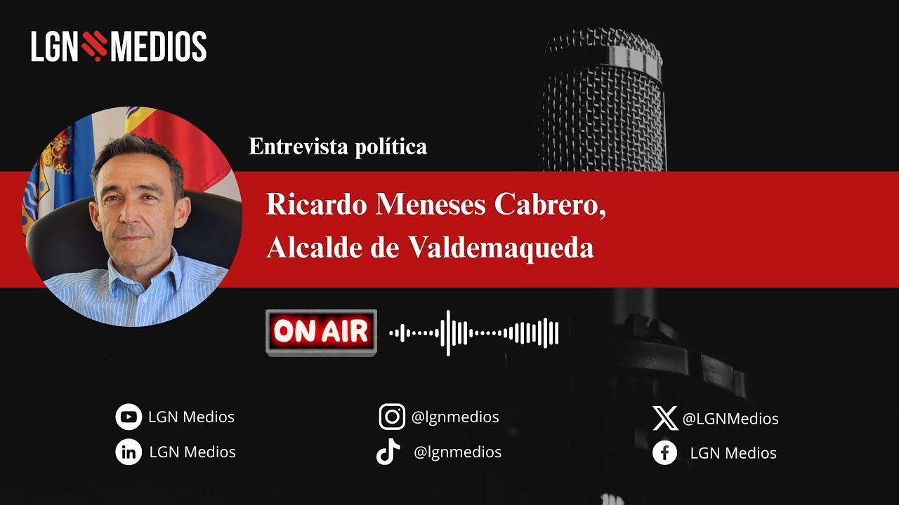 17/10/2025 – RICARDO MENESES CABRERO, ALCALDE DE VALDEMAQUEDA 17/10/2025 - RICARDO MENESES CABRERO, ALCALDE DE VALDEMAQUEDA