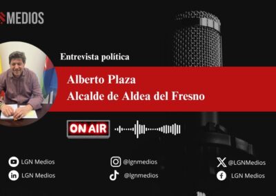 20/10/2025 ALBERTO PLAZA, ALCALDE DE ALDEA DEL FRESNO