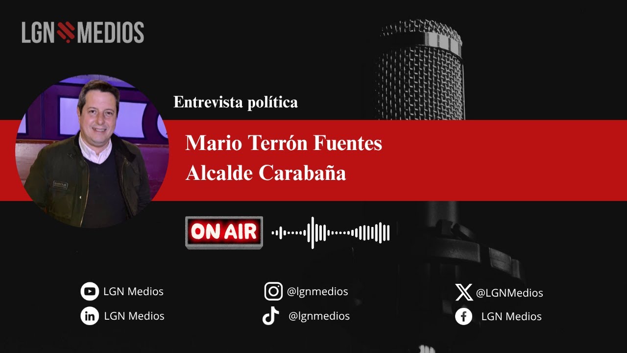 21/10/2025 – ENTREVISTA A MARIO TERRÓN, ALCALDE DE CARABAÑA 21/10/2025 - ENTREVISTA A MARIO TERRÓN, ALCALDE DE CARABAÑA