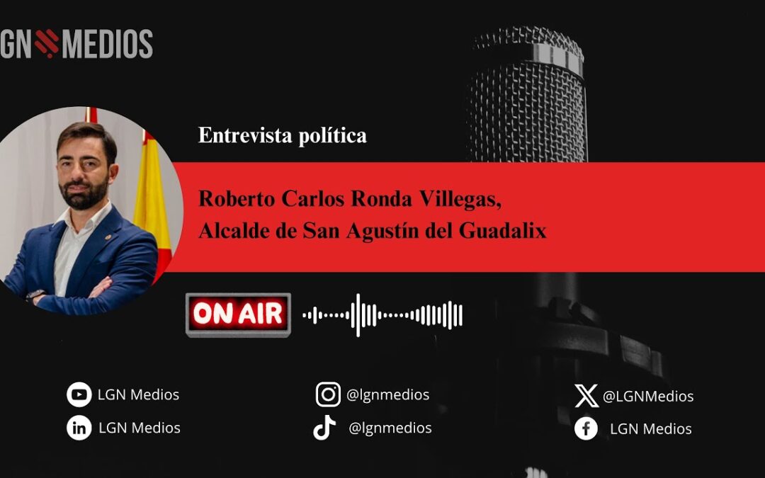 14/10/2025 – ENTREVISTA ROBERTO CARLOS RONDA, ALCALDE DE SAN AGUSTÍN DE GUADALIX