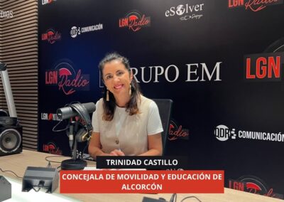 21/10/2025 – ENTREVISTA POLÍTICA – TRINIDAD CASTILLO, CONCEJALA DE MOVILIDAD Y EDUCACIÓN DE ALCORCÓN
