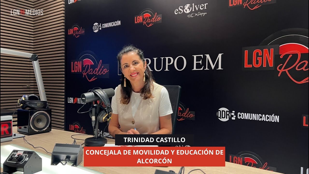 21/10/2025 - ENTREVISTA POLÍTICA - TRINIDAD CASTILLO, CONCEJALA DE MOVILIDAD Y EDUCACIÓN DE ALCORCÓN