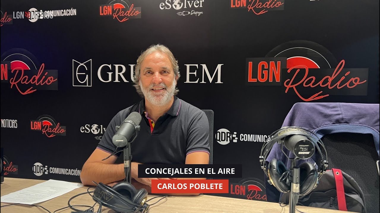 22/10/25 – CONCEJALES EN EL AIRE – CARLOS POBLETE, CONCEJAL MÁS MADRID, LEGANÉS 22/10/25 - CONCEJALES EN EL AIRE - CARLOS POBLETE, CONCEJAL MÁS MADRID, LEGANÉS