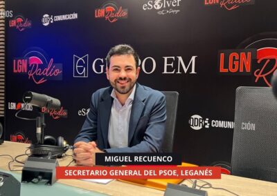 22/10/2025 – ENTREVISTA POLÍTICA – MIGUEL RECUENCO, SECRETARIO GENERAL DEL PSOE LEGANÉS
