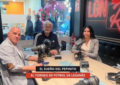 23/10/2025 – EL SUEÑO DEL PEPINITO – EL TORNEO DE FÚTBOL DE LEGANÉS