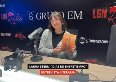 23/10/2025 – ENTREVISTA LITERARIA – LAURA STERN: “DÍAS DE ENTRETIEMPO”