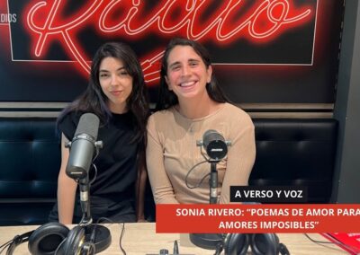15/10/2025 – A VERSO Y VOZ – SONIA RIVERO: “POEMAS DE AMOR PARA AMORES IMPOSIBLES”