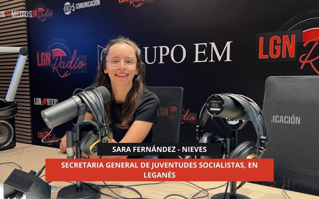 24/10/2025 – SARA FERNÁNDEZ – NIEVES, SECRETARIA GENERAL DE JUVENTUDES SOCIALISTAS, EN LEGANÉS