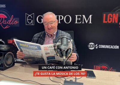 27/10/2025 – UN CAFÉ CON ANTONIO – ¿TE GUSTA LA MÚSICA DE LOS 70?