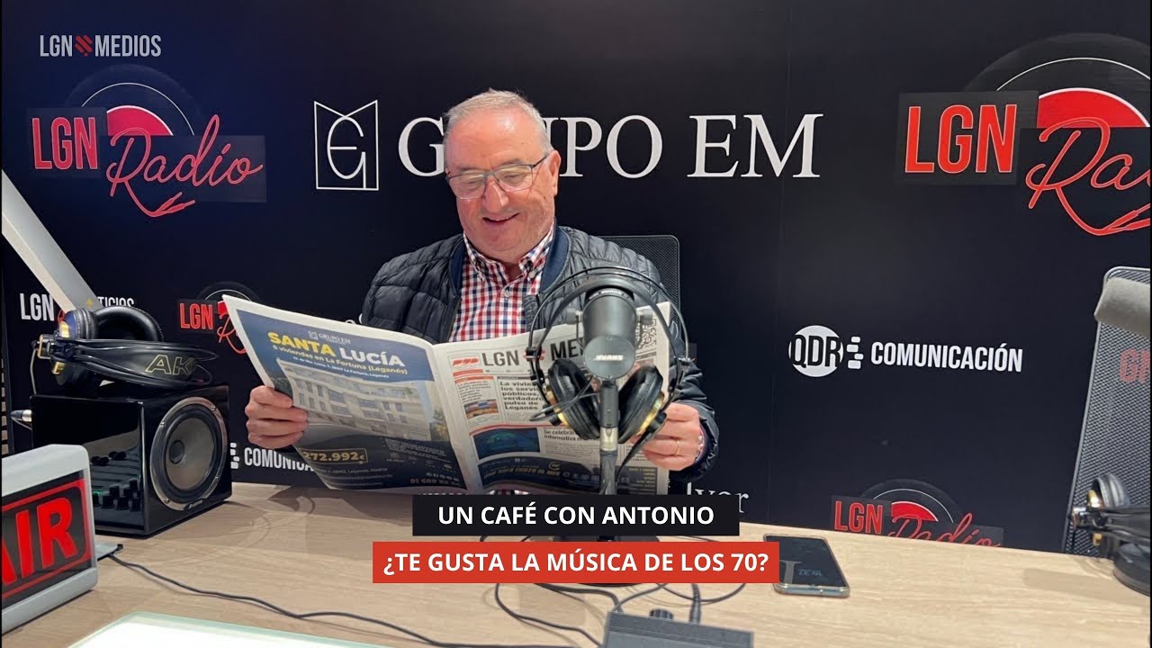27/10/2025 - UN CAFÉ CON ANTONIO - ¿TE GUSTA LA MÚSICA DE LOS 70?
