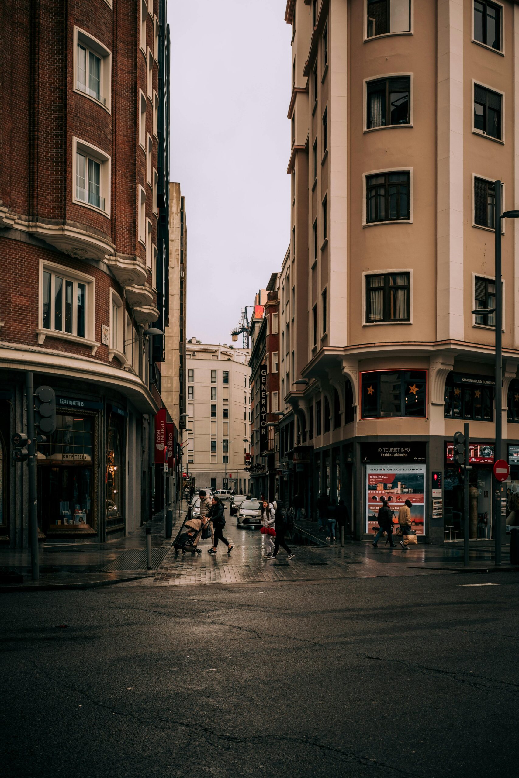 Precaución bajo la lluvia