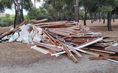 Alcorcón sanciona con 5.000 euros un vertido ilegal de casi cuatro toneladas en Las Presillas