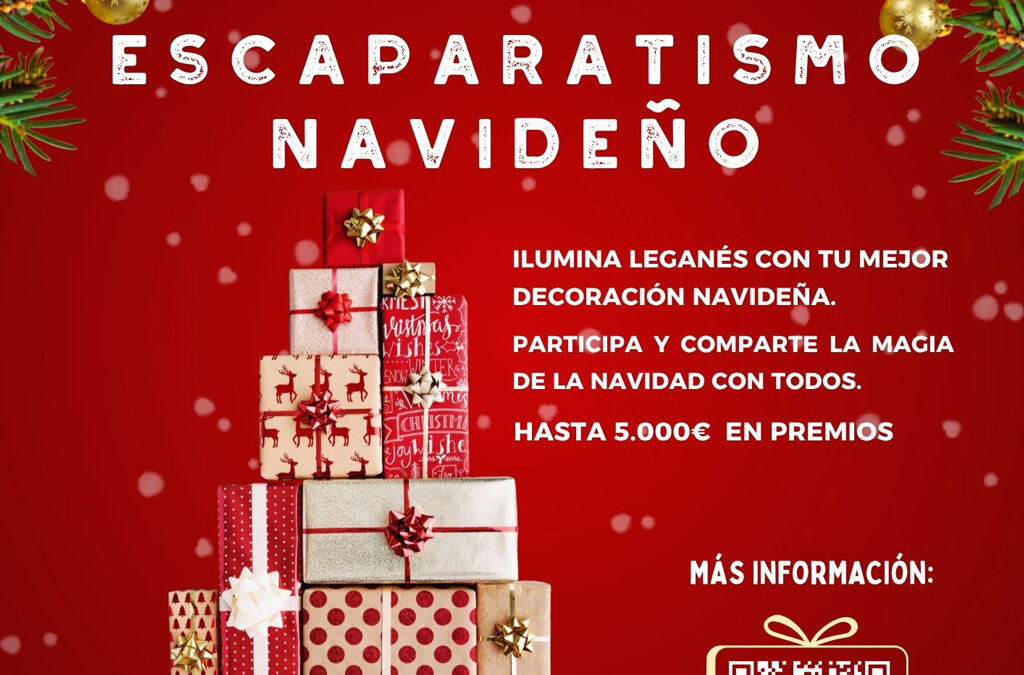 Leganés lanza el concurso de Escaparatismo Navideño más dotado de su historia