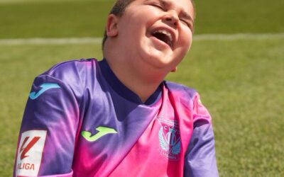 Campaña recauda 34.000 € para la silla especial de Uriel, joven aficionado del CD Leganés