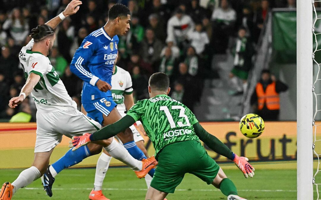 El Elche frena al Real Madrid con un empate en un partido lleno de alternativas